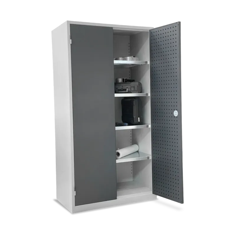 Werkstatt- & Schwerlastschrank – 1000 x 600 – inkl. 4 verzinkten FB